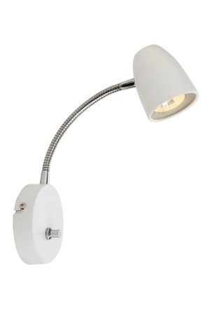 Aneta Lighting SANDNES vegglampe, hvit, med dimmer