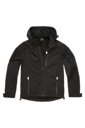Chaqueta Softshell Brandit Hurricane Negro L