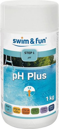 Swim & Fun PH Plus 1 kg, Tøj & Bolig, Husholdning, Pool & Bassiner