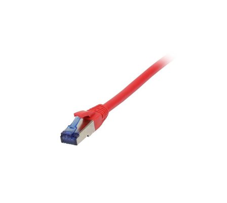 SYNERGY Patchkabel RJ45, CAT6A 500Mhz,15m, rot, S-STP(S/FTP), TPE(Superflex), AWG26, Synergy 21