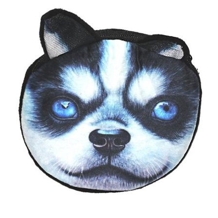 Hund - Siberian Husky - Stor pung - Pung - Minitaske