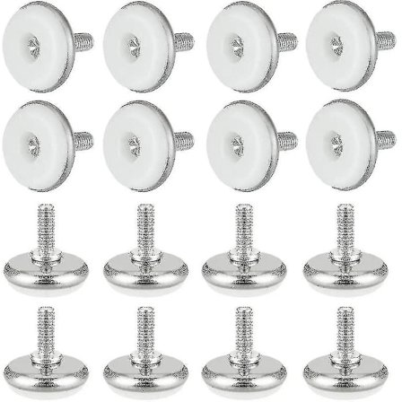 Møbelskruer Fødder Puder 30 Pak Møbel Nivellerbare Justerbare M6x15mm Møbel Nivellering