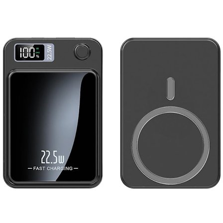 Magnetisk portabel laddare 20000 mAh Snabbladdning 22,5W Portabel MagSafe Power Bank