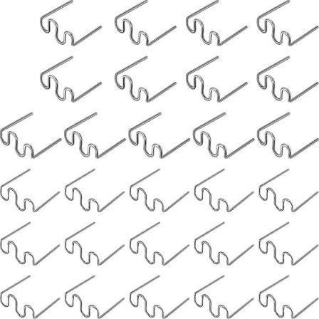 1000 stk. plastiksvejsningsreparationsbølgestifter til svejseværktøjssæt YIY9.27 SMCS.9.27