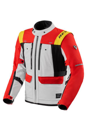 MC-Jakke REV'IT! Offtrack 3 H2O Rød/hvit XL
