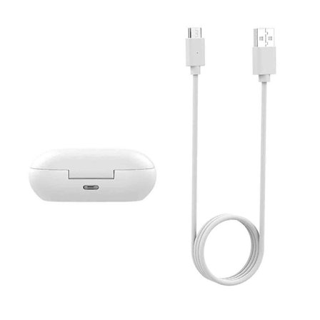 Laddningsbox Ersättningsbar Snabbladdning Lättvikts Riktiga Trådlösa Stereo Hörlurar Laddningsfodral För Samsun-g Galaxybuds+/buds Sm-r175/170 Jikai (