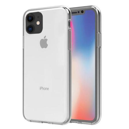 Skyddande Dubbelsidigt Silikonskal - Iphone 12 Transparent/genomskinlig