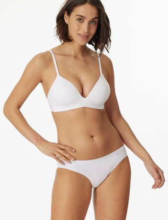 Schiesser Padded Bra - White - B x 85