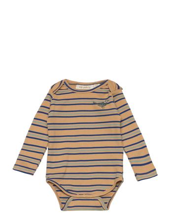Sgbbob Yd Stripe Curry L_S Body Hl Patterned Soft Gallery