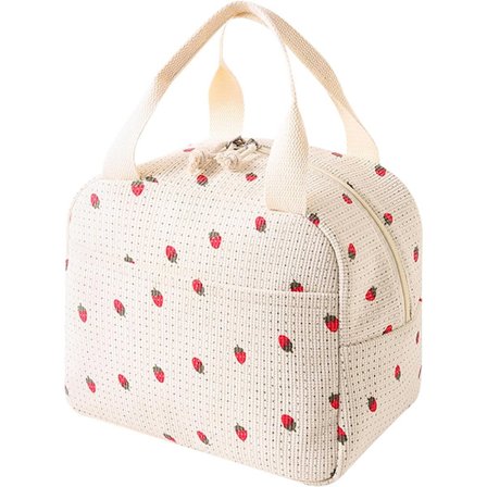 Isoleret madtaske til piger, madtaske til børn, madtaske til skole, opbevaringstaske til madkasse, kontorarbejder, isoleret madkasse, til arbejde