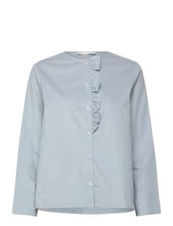 Natalia Blouse Shirt Baby Corduroy Blue Naja Lauf