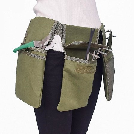 Hageverktøybelte Hageverktøybelte For Hjemforbedring Og Husarbeid Midje Lerretet Organizer Bag