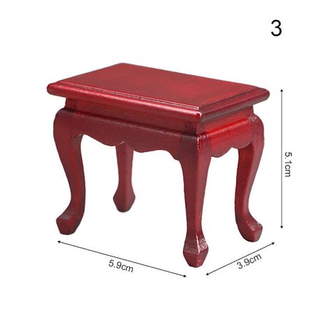 Trä Te Bord Dockhus Symaskin 3 3