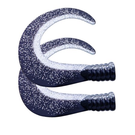 SvartZonker Big Tail (2-pack) C32 Black Silver Reverse