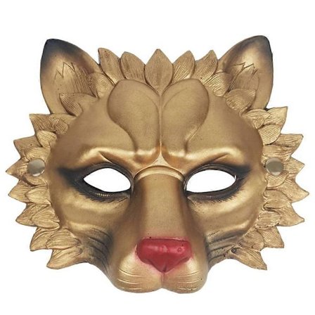 1 stk. Sjov 3D Løvemaske Halloween Cosplay Løvemaske Maskebal Fest Dekorationstilbehør til Festival Dansefest Maskerade