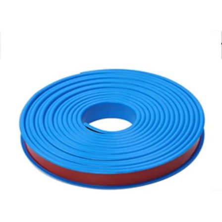 U-formet møbelkantlist, 5m*18mm selvklebende TPE tre kantlist fleksibel kantbeskyttelsestape for bord, hyller, skrivebord blue