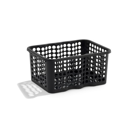 NORDISKA PLAST Förvaringskorg 6 L, svart - Lyreco - Skolmöbler och inredning - Förvaringsmöbler - Backar, boxar och korgar
