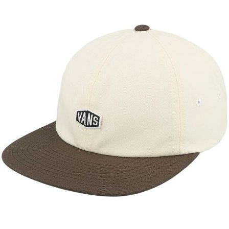 Vans - Beige snapback Keps - Hex Logo Jockey Coal Brown Strapback @ Hatstore