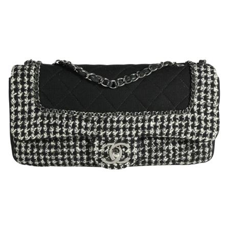 Chanel Vintage Pre-owned Shoulder Väska svart, Dam Vintage Väskor, Dam, Storlek: ONE SIZE