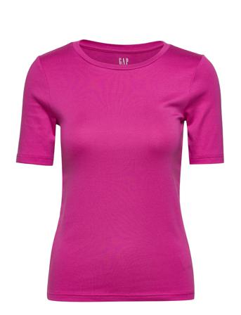 Modern Crewneck Half Sleeve T-Shirt Red GAP