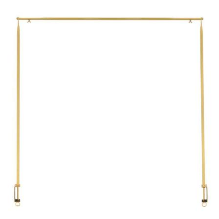 Esschert Design Dekorativ Bordsstång Med Klämma Guld