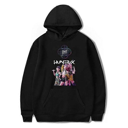 KPop Demon Hunters Hoodie Pullover Tröja med huva Topp för män kvinnor A23 A