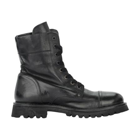 Moma, Lace-up Boots Zwart, Heren, Maat:43 EU
