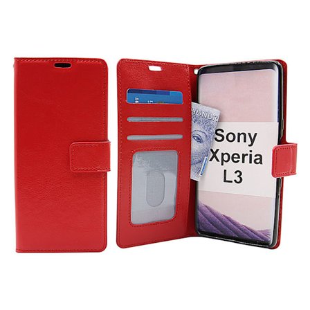 Crazy Horse Wallet Sony Xperia L3