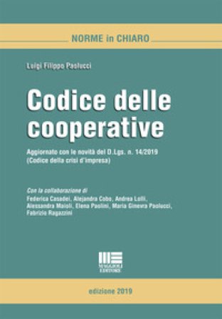 Codice delle cooperative Luigi F. Paolucci