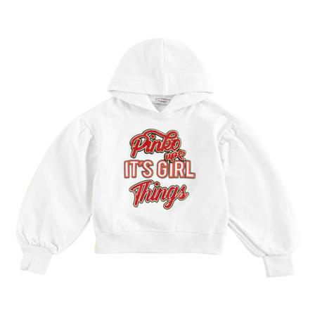 Pinko Hoodie Hvid, Dame, Størrelse: S