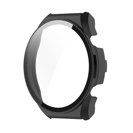 PC-ram med härdat glas kompatibel med Xiaomi Watch S1 Smartwatch Stötsäker skyddande fodral