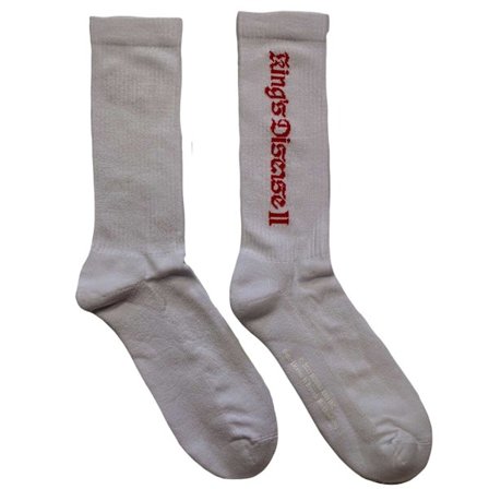 Nas Unisex Adult KD II Socks 7 UK-11 UK Vit/Röd