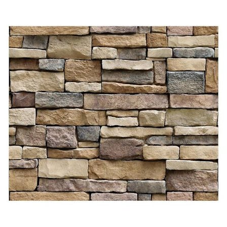 Simuleret sten tapet selvklæbende vægklistermærker 3d sten vægklistermærker til hjem stue soveværelse indretning