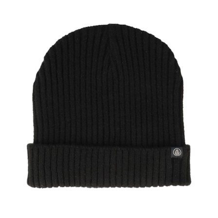 Upfront - Noir cuff Bonnet - Sweep 2.0 Rib Beanie Color Black Cuff @ Hatstore