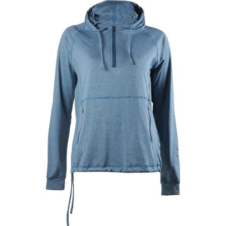 Skhoop Katariina Zip Hood Women long-sleeved sweaters Blue XS