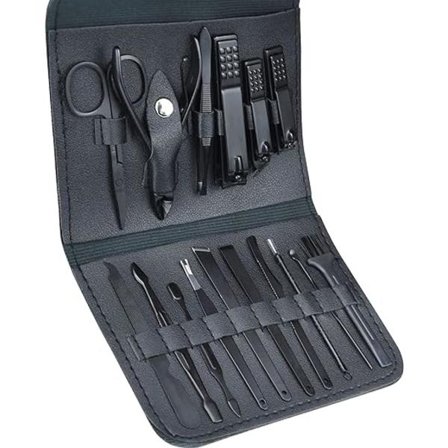 Manicure- og Pedicure-sæt til Mænd og Kvinder - 16 Dele Professionelt