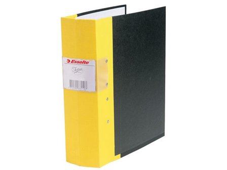 Jopa Gaffelpärm special A4 80mm gul - Lyreco - Kontorsmaterial - Pärmar och register - Träryggspärmar - A4