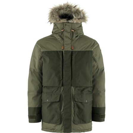 Fjällräven Polar Expedition Parka XL - male - Laurel Green-Deep Forest - Dunjakkes