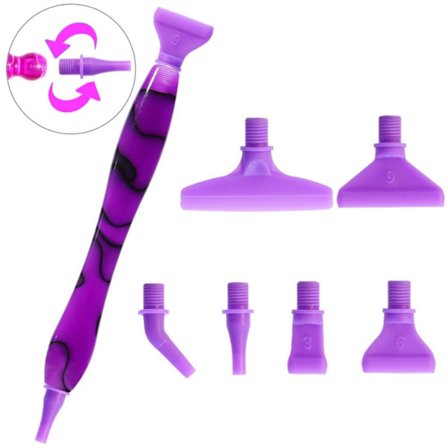 Resin Diamond Painting Pen Point Drill Pens MØRK LILLA