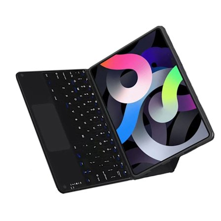 iPad Pro 13 tum Tangentbordsfodral med Styrplatta - Svart