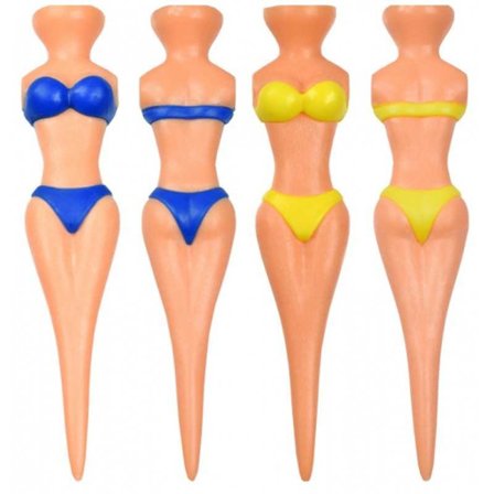 4-PACK Bikinitjejer Plastpeggar