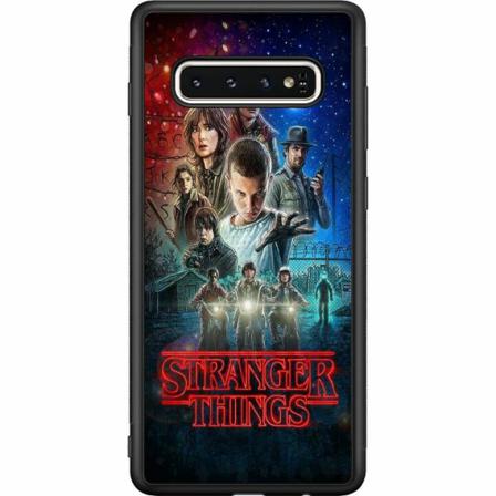 Samsung Galaxy S10 Svart Skal Stranger Things