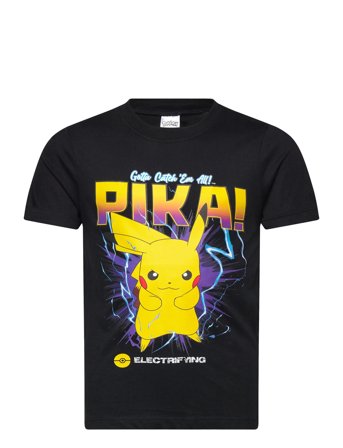 Pókemon Tshirt - Black - 140