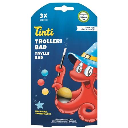 Tinti Trolleribad Badbollar 3-pack Multifärg