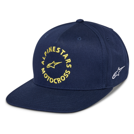 Alpinestars MX Snapback Keps Marinblå One Size