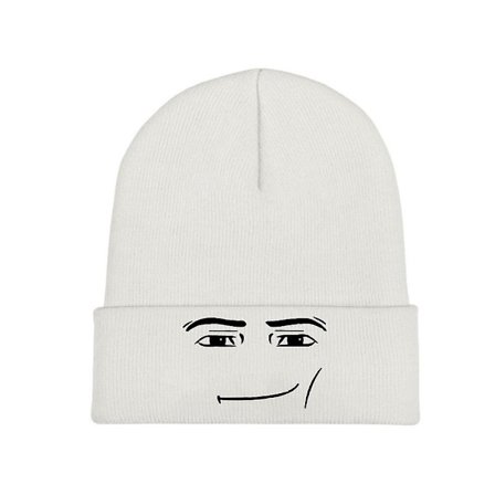 Roblox Face -neulepipo, neulottu pipo, kallopipo, talvipipo, pehmeä myssy, talven lämmin [DB]