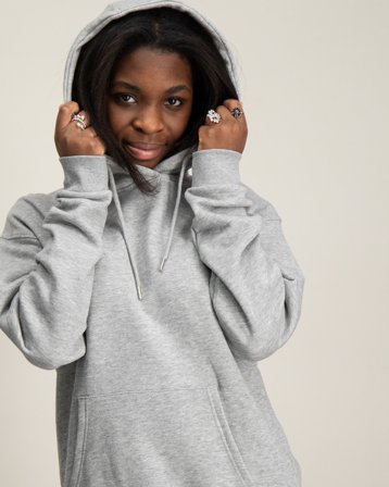 RYVLS The Core Hoodie Szary Bluzy z kapturem Dziewczyna - Kids Brand Store