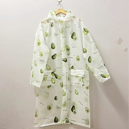 Fodaftryksregn Fortykkede Ride rejse mode EVA Lomme Poncho Regntøj regnjakke klar regnfrakke kvinder regn poncho Regnsæt