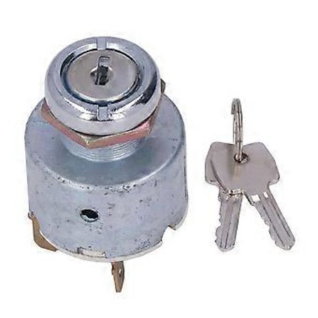 Tändningslås Universal Start 3 Terminal 3 Position med 2 st Nycklar DC 12V för Bil Lastbil ( )