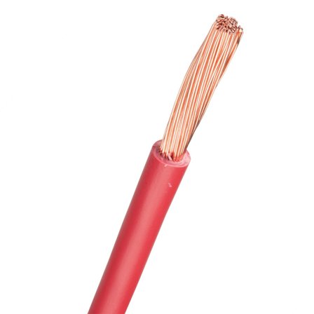 Nexans RQ Koblingskabel 1 x 6 mm² lederområde, rød 6 mm², Stikkontakter & kabler